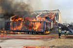 Prio 1 Brand Industrie Agrarisch Fabricage Opslaggeb NB Grote Brand Foarwei Kollumerzwaag